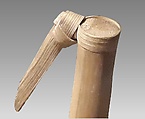 Suling (ring flute), Cane, palm fiber, Indonesian (Sundanese)